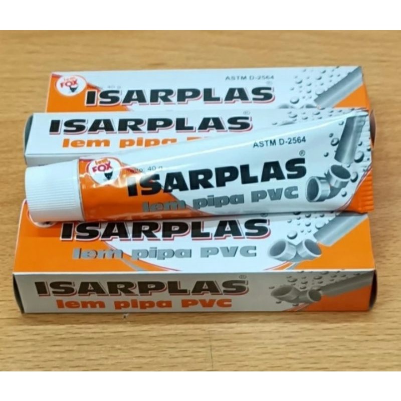 Lem Isarplas Original tube – Lem Plastik Super Kuat untuk Pipa, Galon, Ember