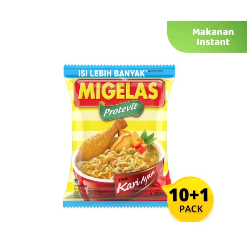 

Mie gelas rasa kari ayam renceng 10+1