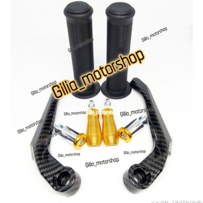 Proguard Handguard Model Rizoma Carbon free Handgrip Bulu Import Model RCB HG66 Universal NMAX XMAX Aerox 155 Vario PCX