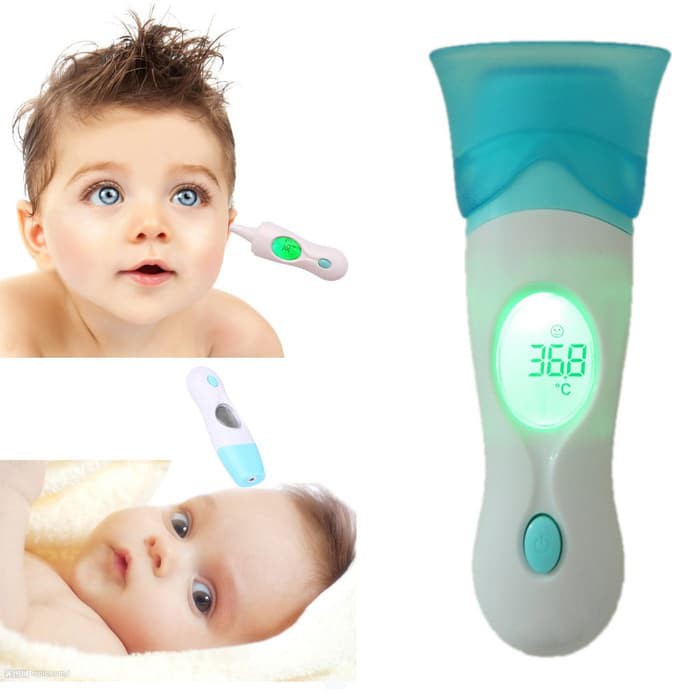 Dijual termometer digital dahi telinga badan suhu tubuh thermometer bayi anak Limited