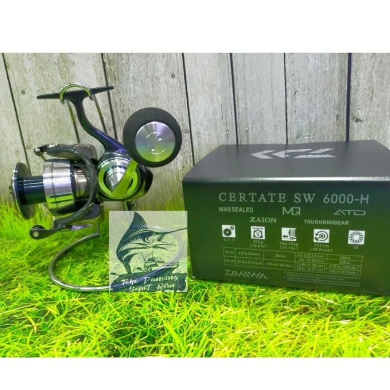 Reel Spinning DAIWA CERTATE SW 6000H NEW 2021 JAPAN