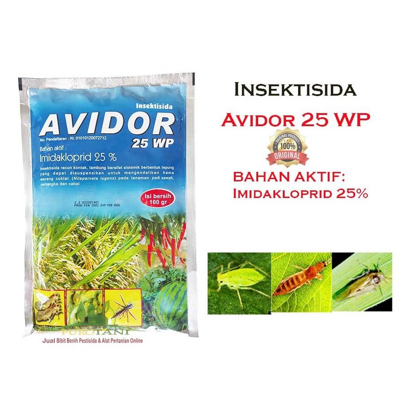 Insektisida Avidor 25 WP 100GR