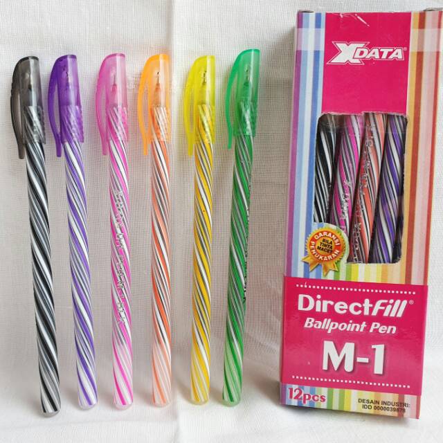 

1pc Pulpen XDATA M-1 / M-2 Hitam (Harga per 1 pc)