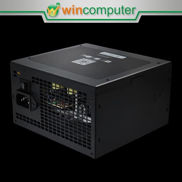 1STPLAYER Gaming PSU BLACK SIR 450W - Efficiency Up To 80%