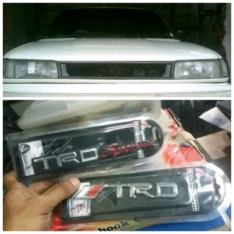 Grill Toyota Corolla Twincam Emblem TRD