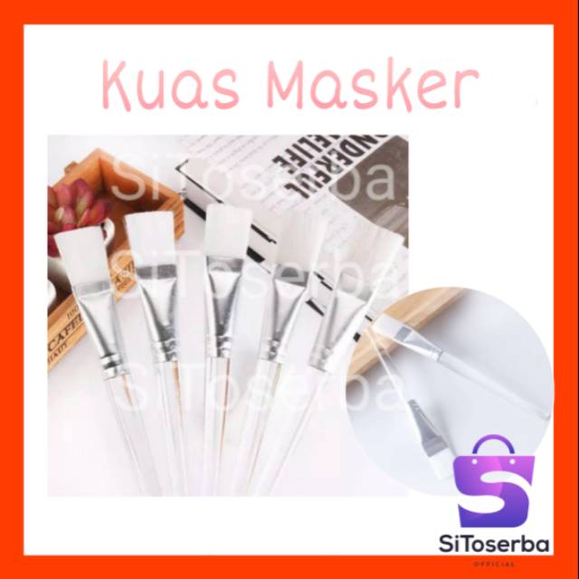 KUAS MASKER BENING + PLASTIK