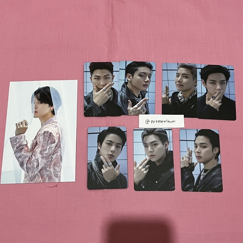 READY SHARING PHOTOCARD & POSTCARD ALBUM PROOF BTS STANDARD EDITION