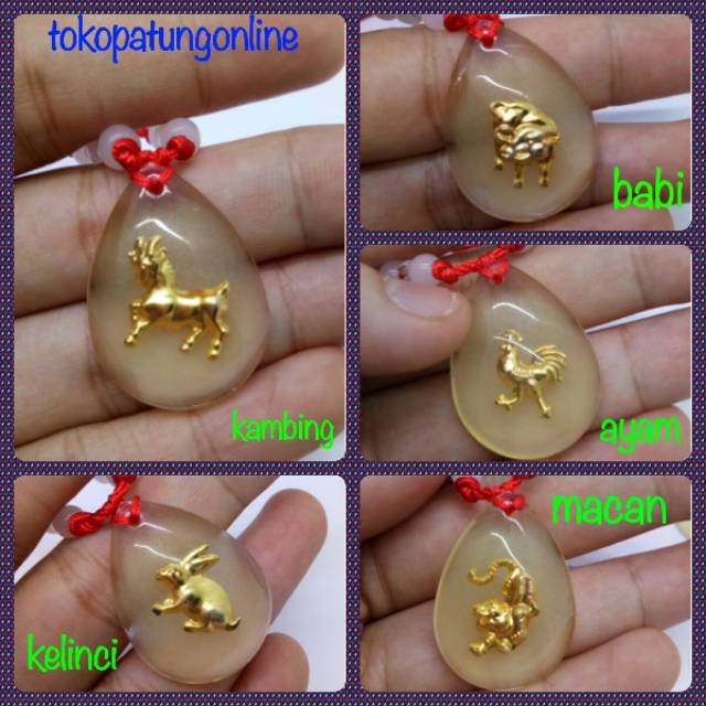 Kalung Shio Glow In Dark