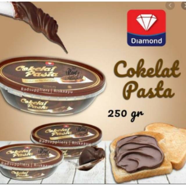 

Diamond selai pasta coklat 250gr