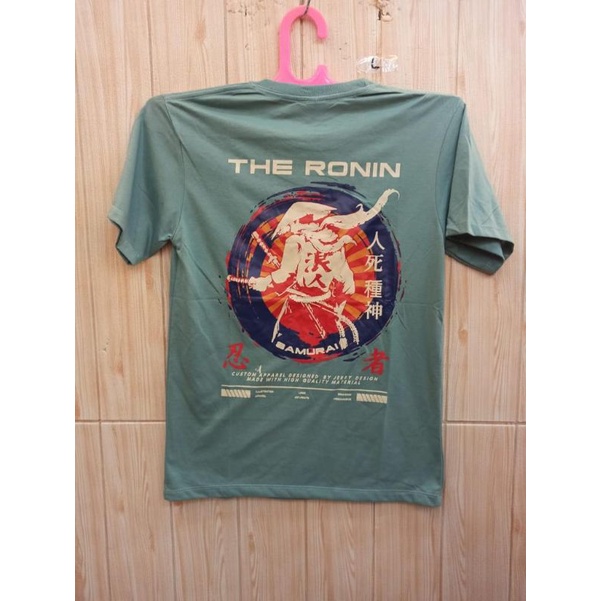 KAOS Tshirt SAMURAI RONIN lengan pendek murah terbaru