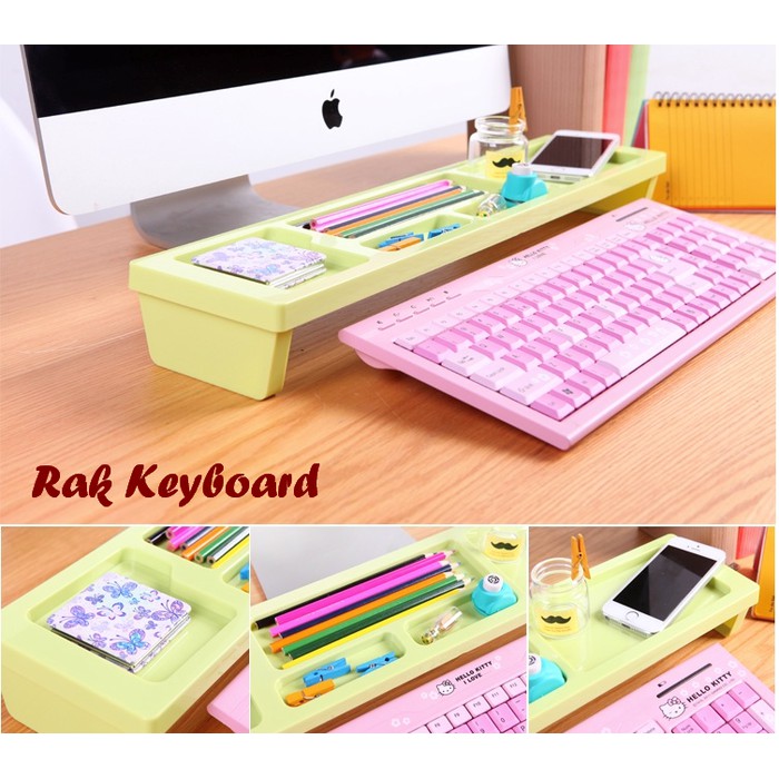 Unik Rak Keyboard  Rak model keyboard  dipasang di depan keyboard  Berkualitas