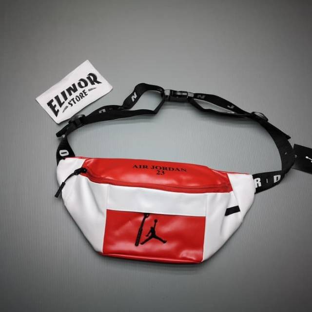 air jordan waist bag red