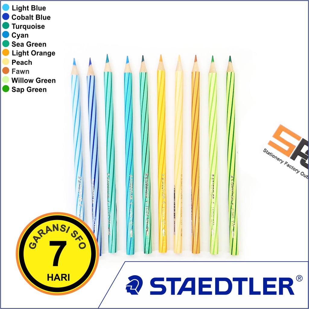Pensil Warna Staedtler Luna Satuan (Watercolour)-2