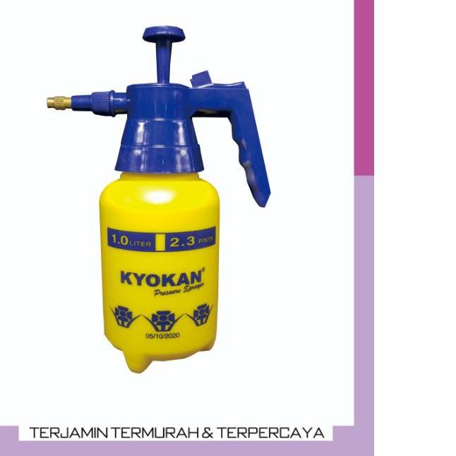 ☃ Sprayer 2 Liter Semprotan Tanaman Burung Tekanan Air Pompa Pressure Spray Jet Kyokan, Violet, Scar