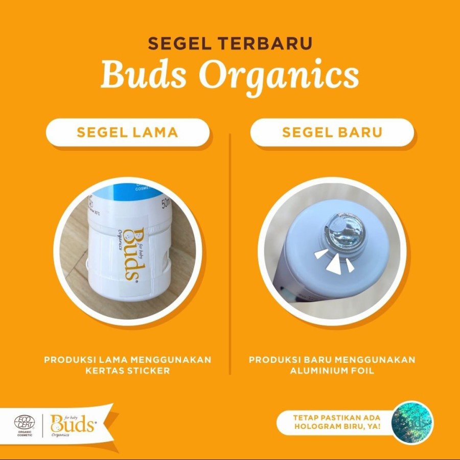 Buds Organics Hair Volume Booster - Penumbuh &amp; Penebal Rambut Bayi