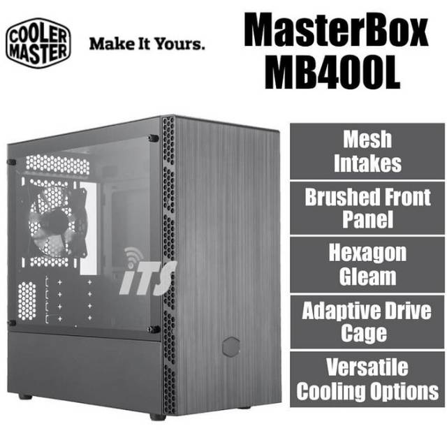 Cooler Master Masterbox MB400L Casing PC W/O ODD