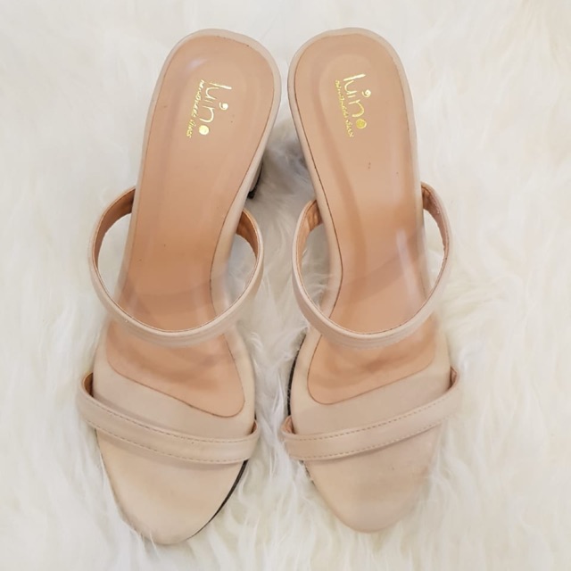 Luino high heels nude