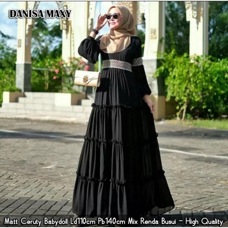 Ready siap kirim Danisa maxy #1 bahan ceruty bisa COD