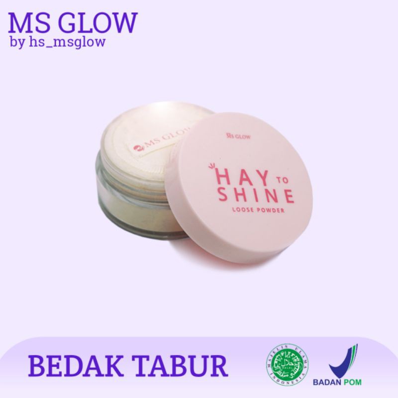 Bedak tabur ms glow
