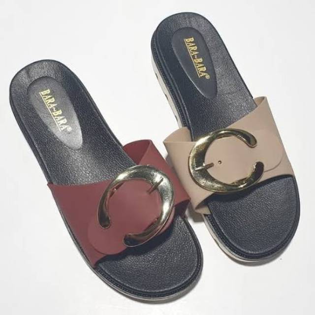 Obral - sandal bara bara jlt 1810 kg - sandal slop cewek