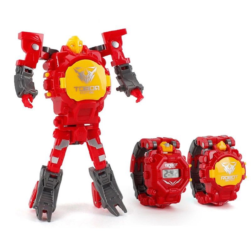 MOMBABY1 Jam Tangan Robot Transformers atau Robot Transformers atau Kado Mainan Anak Transformers