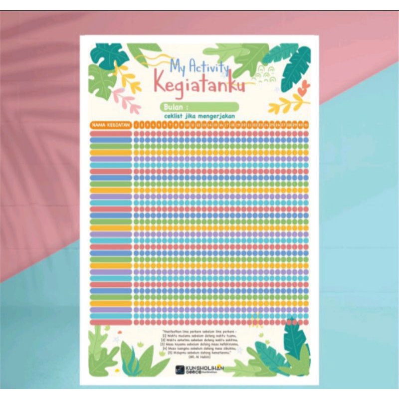 

Poster My Activity Kegiatanku