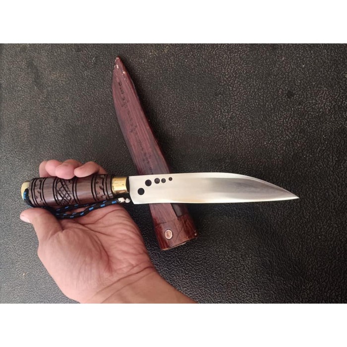 Pisau Seset Kulit - Yuu196- Pisau Daging Seset Kulit Baja Per Asli - Vivistecolection