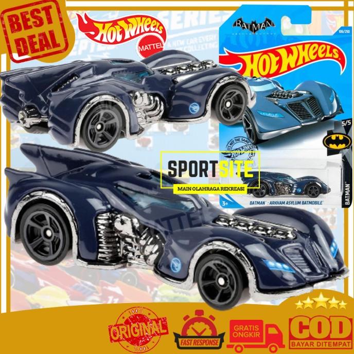 Hot Wheels Batman Arkham Asylum Treasure Hunt Die Cast Mobil Mainan