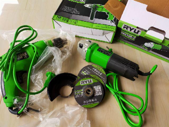 Promo Paket Gerinda Ryu + Bor Ryu 13mm Komplit