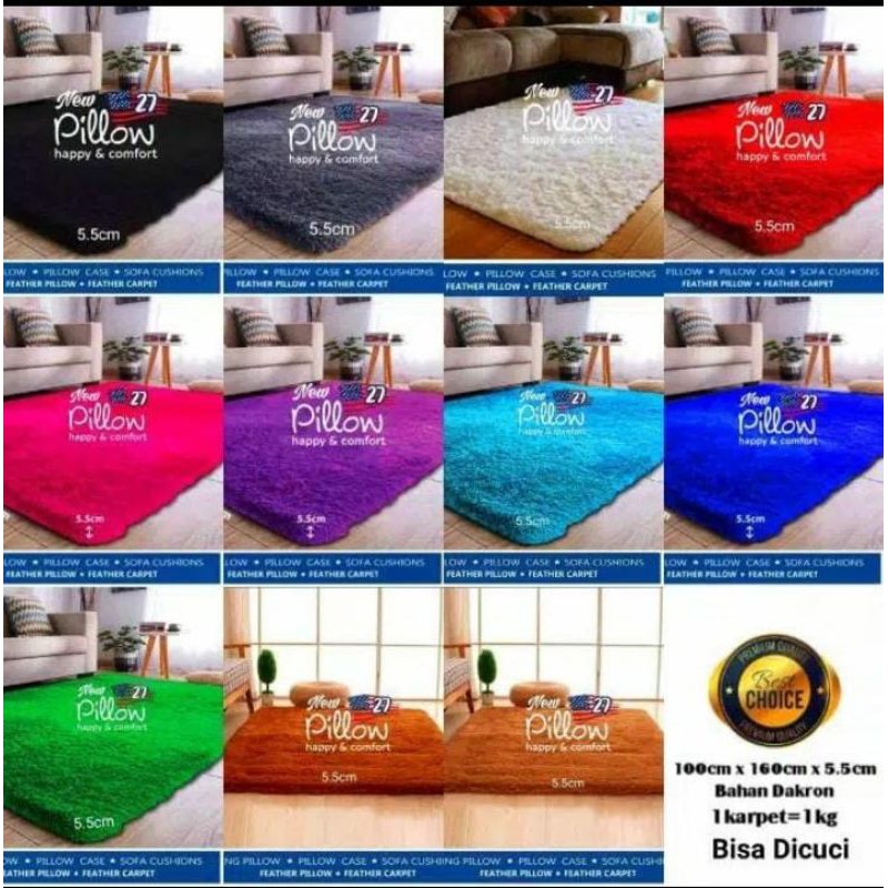 kasur karpet pillow