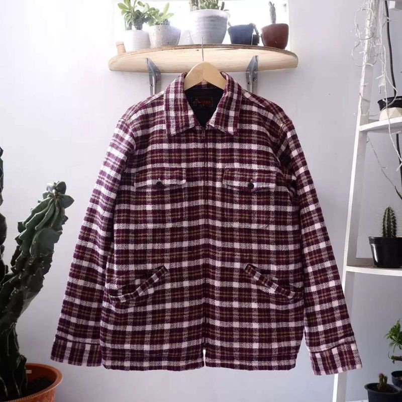 flanel jacket vintage