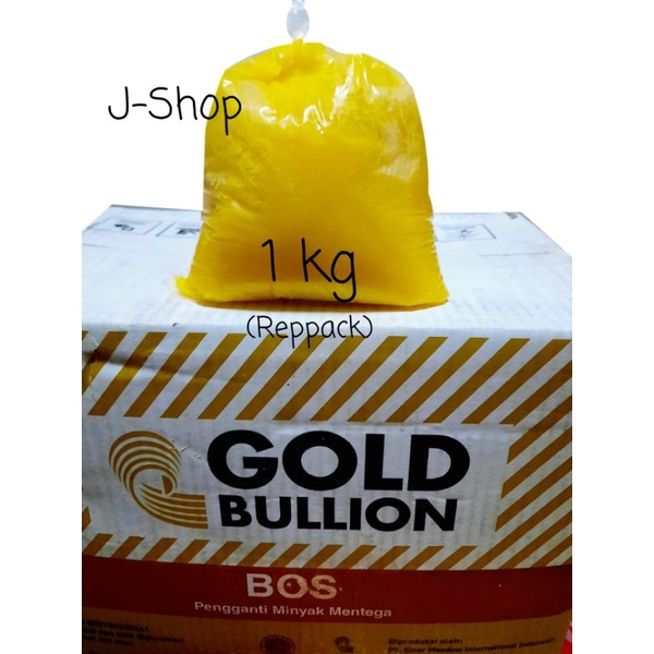 

ROOMBUTTER BOS 1 KG(BUTTER OIL SUBSTITUE)GOLD BULLION/ROOMBUTTER