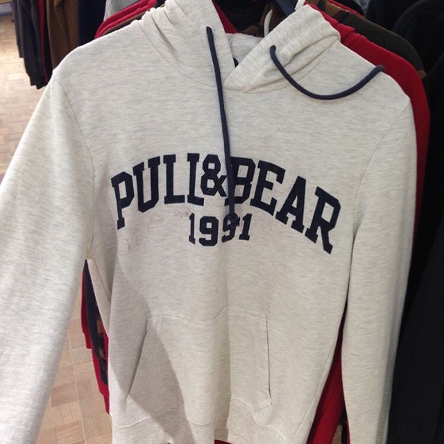 hoodie pull and bear shopee