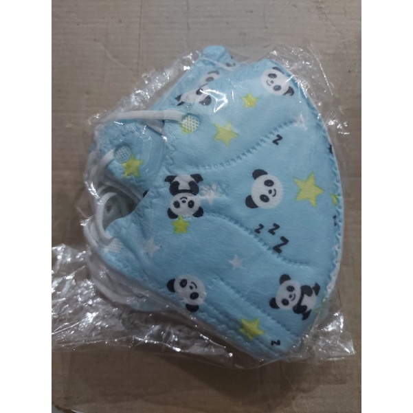 Masker Anak Anak 3Ply Medis Karakter KN95 Masker Mulut Untuk Anak Kecil KN95 Anak Motif