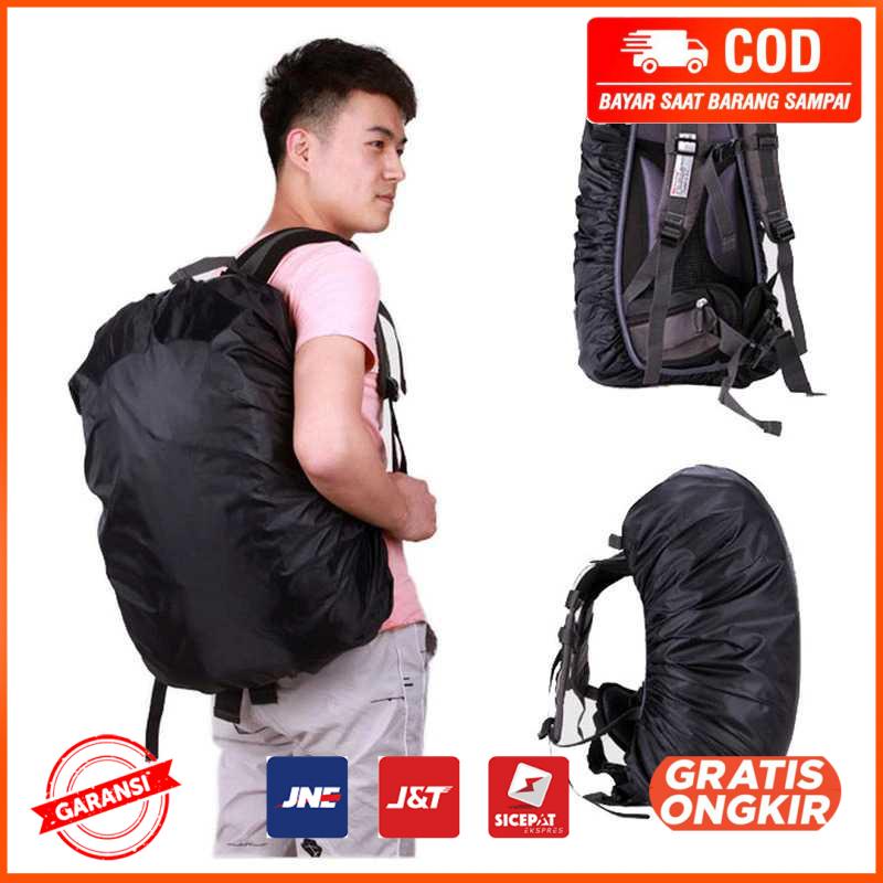 Rain Cover Tas Ransel Waterproof Backpack Cover W1012 35L