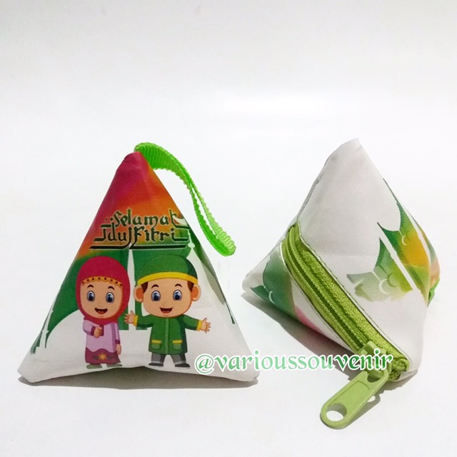 Dompet Ketupat Lebaran Amplop Idul Fitri Fitrah THR Kupat Lucu Lol Muslimin Muslimah Murah Lucu