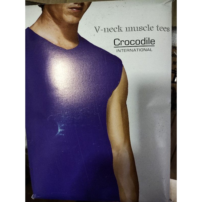 KAOS DALAM TANK TOP PRIA CROCODILE  / SINGLET TANK TOP CROCODILE PRIA /  1 PC