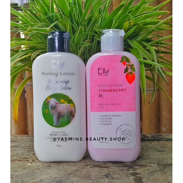 Ella Skin Care Paket Body Lotion  | pemutih badan | paket pemutih badan ampuh ( 2pcs )l handbody pag