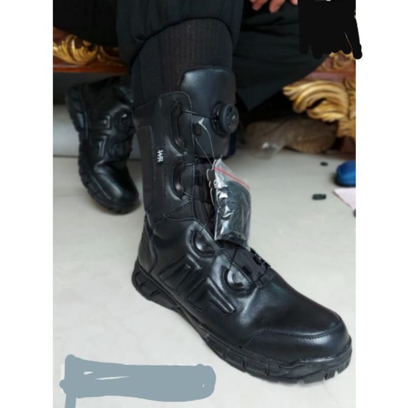 Sepatu PDL Tactical WR tali putar