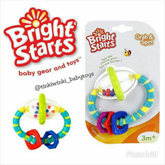 Grab and spin rattle