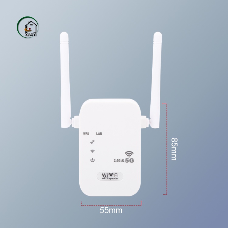 1200/300Mbps ALAT PENGUAT SINYAL WIFI WIFI Repeater Wireless WiFi Signal Range Extender AP Mode