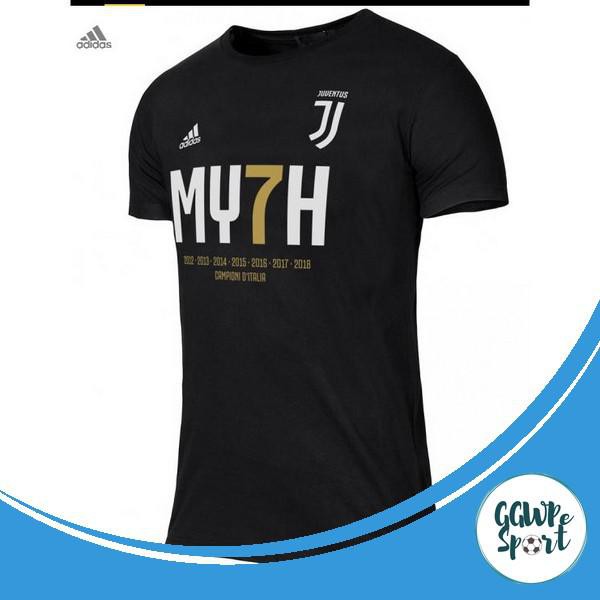 Kaos Distro Premium Juventus My7H Champion ITalia Baju Distro Bola Katun Combed 30S Kualitas Terbaik