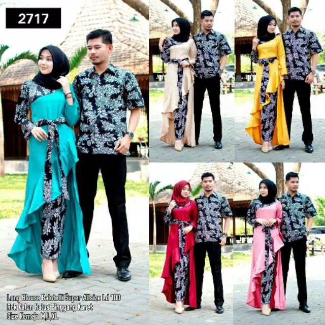 Gamis Batik Manggar,padi,sekar,cantik,kubis,kipas,daun,kupu,gendis / Gamis Couple / Gamis Syari