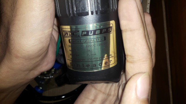 New Upgrade Dinamo Pompa Air Dc 12v 250 Psi + Adaptor 10a + Selang Cuci Motor Mobil Ac