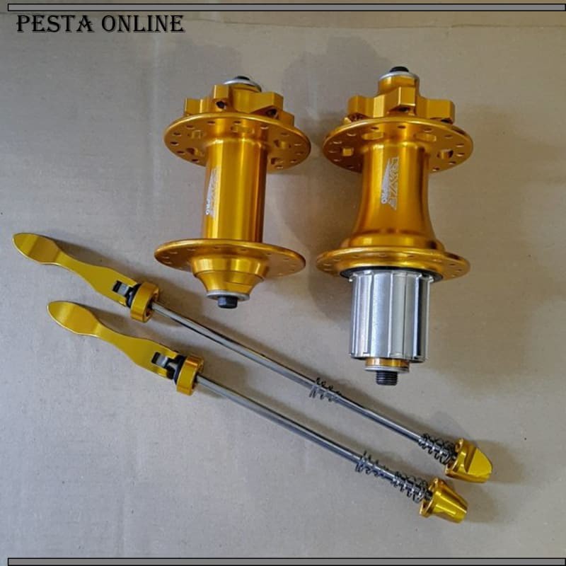 HUB FREE HUB RAZE PRO 32H GOLD SEPEDA Buruan