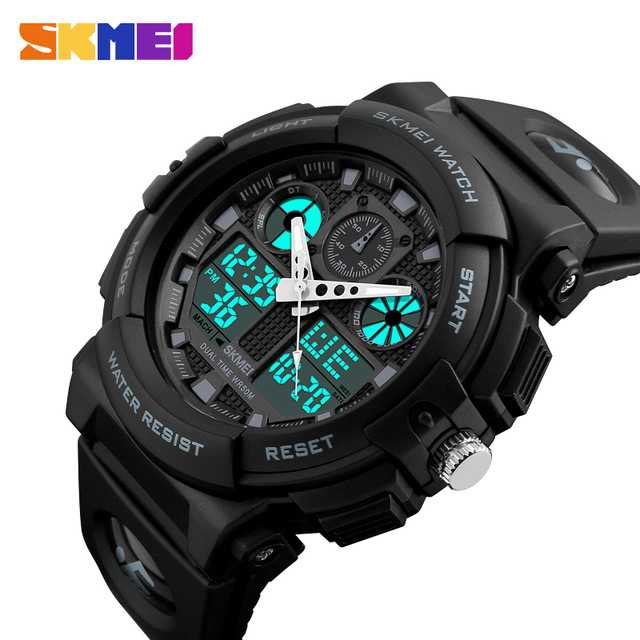 Jam Tangan Analog Digital Pria Original SKMEI Water Resistant 50m - AD1270