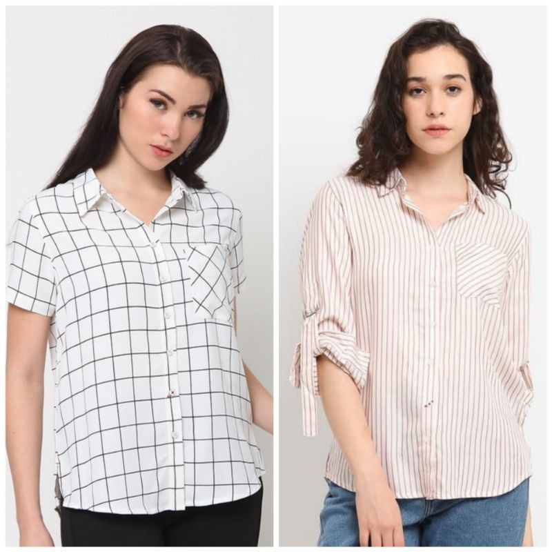 kemeja wanita OSELLA Original promo