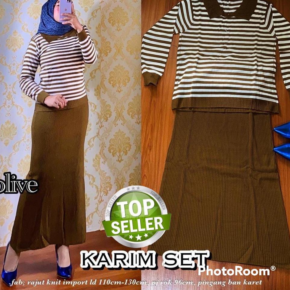 Paling Sesuai.. RAJUT CLOTHING | One Set Rajut Salur Import | Setelan Rajut Import Wanita | Setelan 