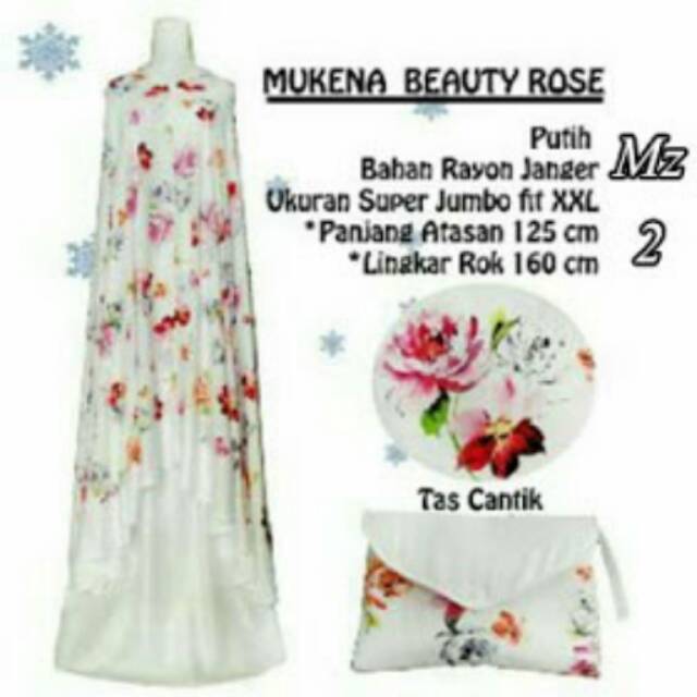 Mukena bali beauty rose
