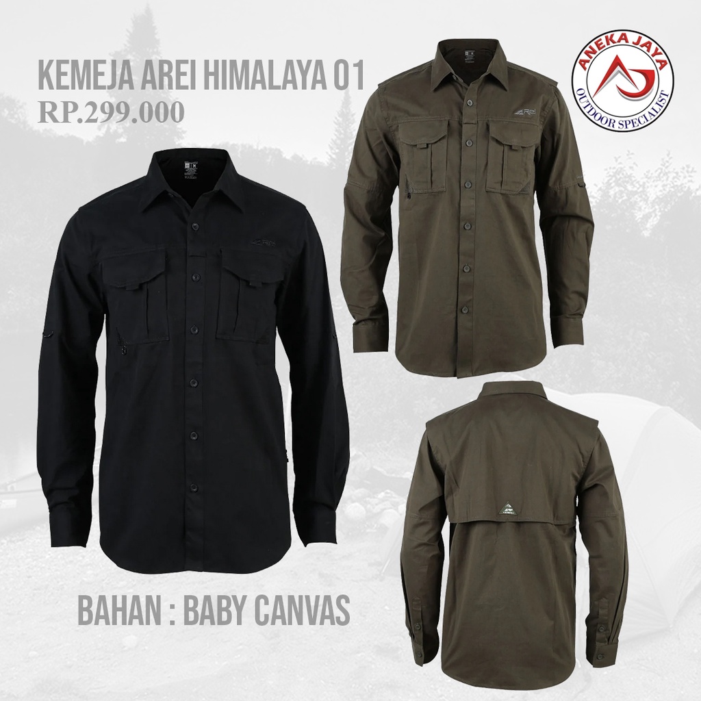 KEMEJA PANJANG AREI HIMALAYA 01 REI